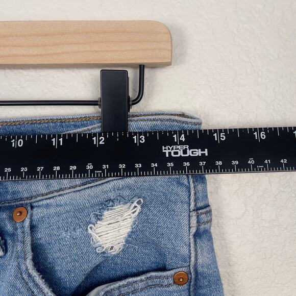 Madewell The Perfect Vintage Jean Denman Wash Size 26 Straight Leg Distressed - Picture 14 of 15